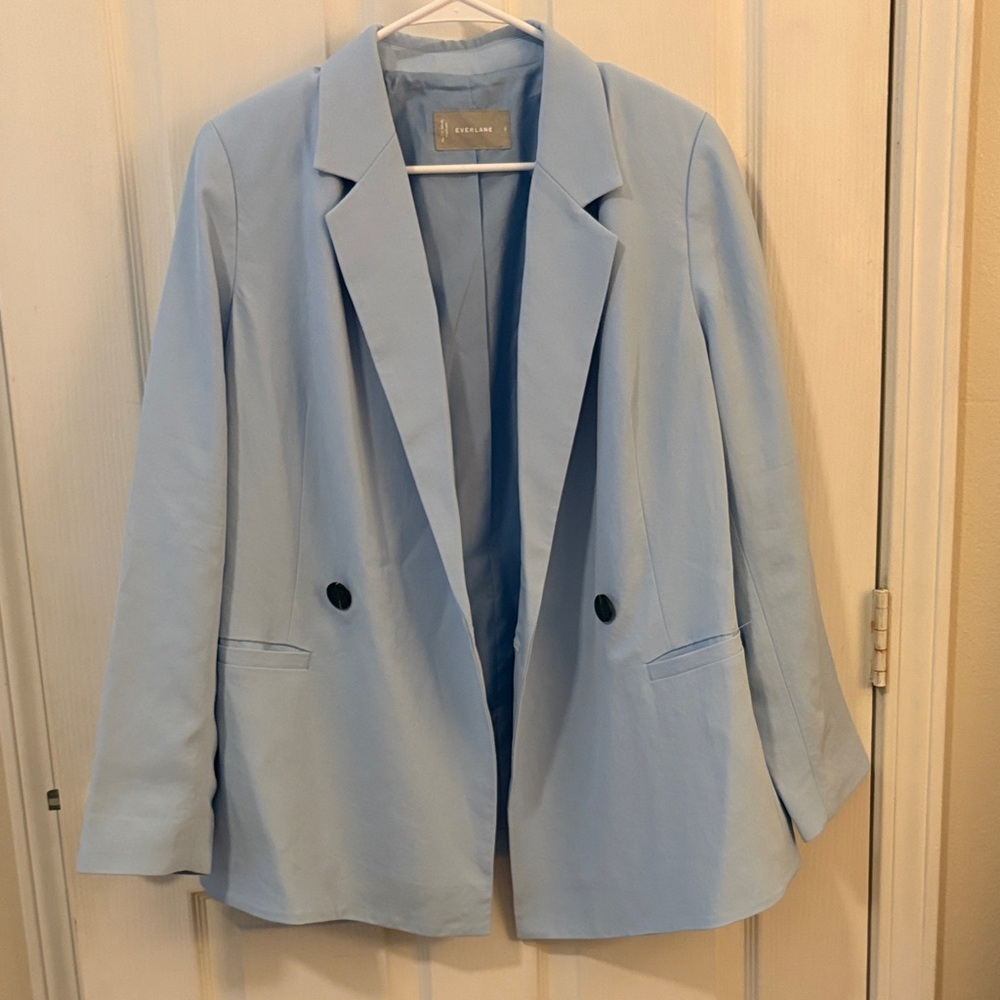 Everlane Light Blue Women's Blazer